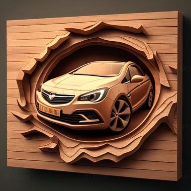 3D model Opel Cascada (STL)